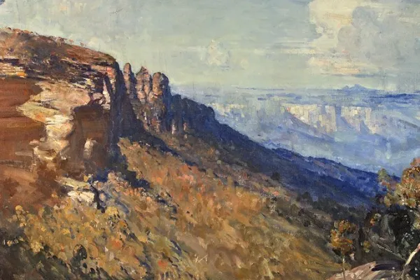 Arthur Streeton The Blue Mountains Cropped Event Detail